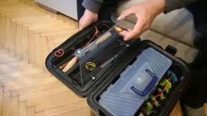 Доработка крышки рыболовного ящика Спутник A-ELITA. 2017.