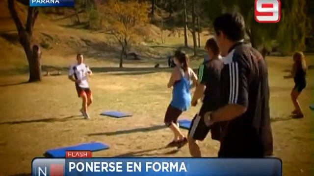 Las Noticias por el Nueve - Ponerse en forma - 10/09/2013 смотреть онлайн