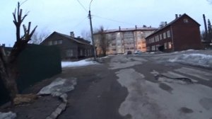 дорога к воинской части 2121