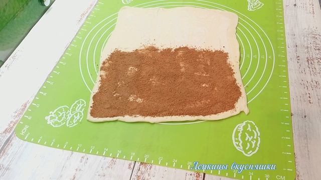 Рождественские палочки с какао коричневым сахаром и мёдом из слоёного теста/КЧАЮ/Ленкины вкусняшки.