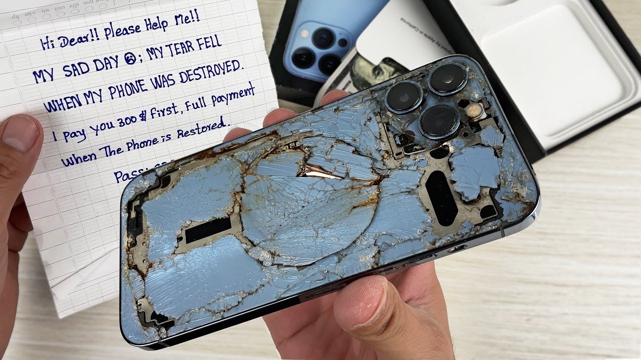 Полное восстановление Iphone 13 Pro Max
