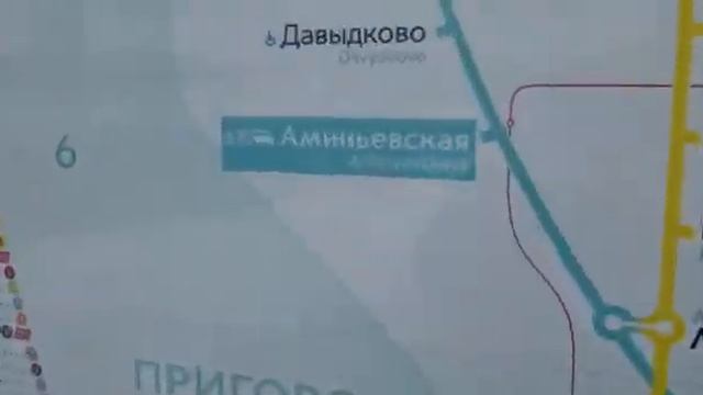 Новогодние деревья у станции метро Аминьевская смотреть онлайн