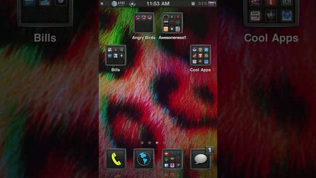 My 3D wallpaper via DeepEnd and cool Icon Tweek Graviboard смотреть онлайн