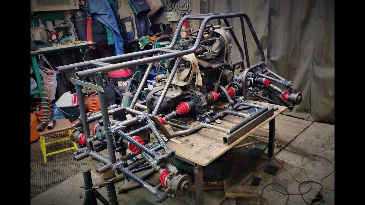 Квадроцикл из ВАЗ. РАМА. смотреть онлайн