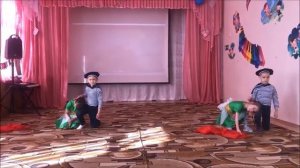 "А закаты алые" танцевальная композиция в исполнении воспитанников подготовительной группы.