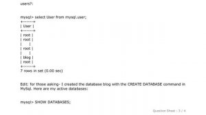 MySQL : ERROR 1049 (42000): Unknown database