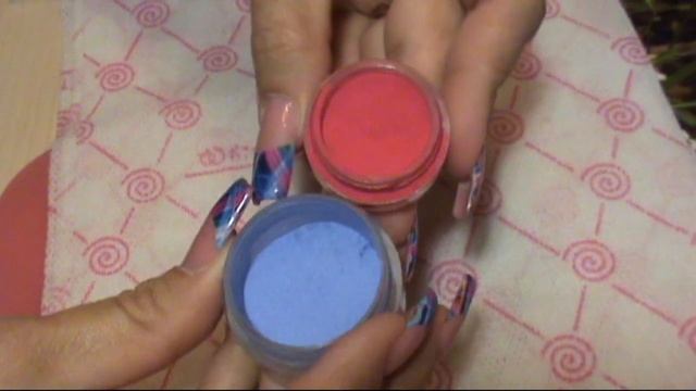 Дизайн ногтей: Радужный френч цветными гелями 1 часть смотреть онлайн