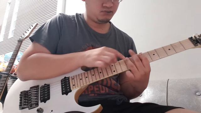 Ibanez prestige RG 652, with Blackstar ID Core 10 v2 & zoom G1xon, short lick смотреть онлайн