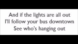 One Way Or Another - Blondie (Lyrics)