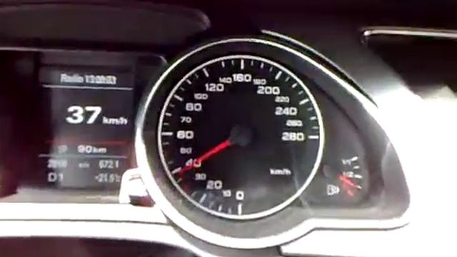 Audi A5 3.2 FSI acceleration 0-100.mp4