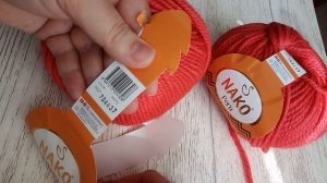 Пряжа Нако - Перу (Nako - PERU), толстая пряжа для шапок.