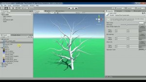 #2 - Добавление текстур коры дерева. Создаем дерево в Unity