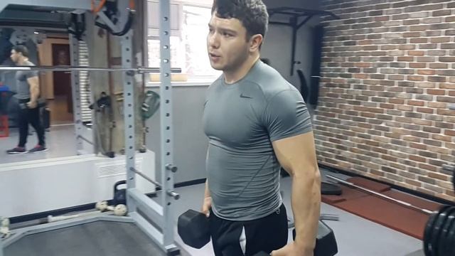 Прогулка фермера с гантелями + расширители