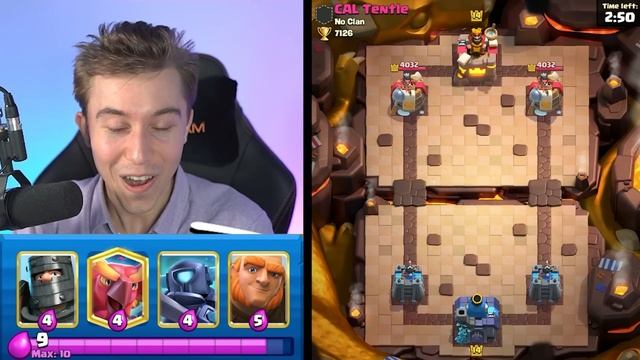 *NEW* NO SKILL DECK 3 CROWNS EVERY OPPONENT! — Clash Royale смотреть онлайн