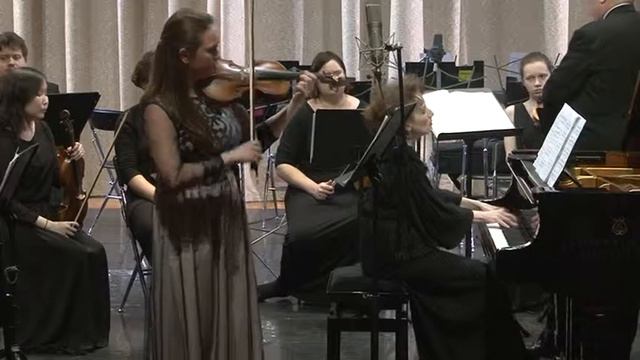 Felix Mendelssohn-Bartholdy.Concerto for Violin, Piano & String Orchestra in D minor (1823) смотреть онлайн