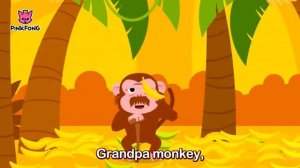 Monkey Banana-Baby Monkey | Animal Songs | PINKFONG Songs for Children