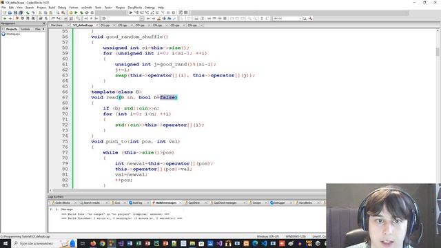 Competitive Programming | Default code | [Lesson 4]