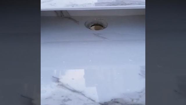 Умывальник из керамогранита. смотреть онлайн