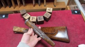 Индивидуальный приклад и цевье  Зауэр 8 (SAUER 8) из Комлевого Ореха. СТРЕЛА