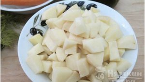 Постный суп из консервированного щавеля и перепелиных яиц