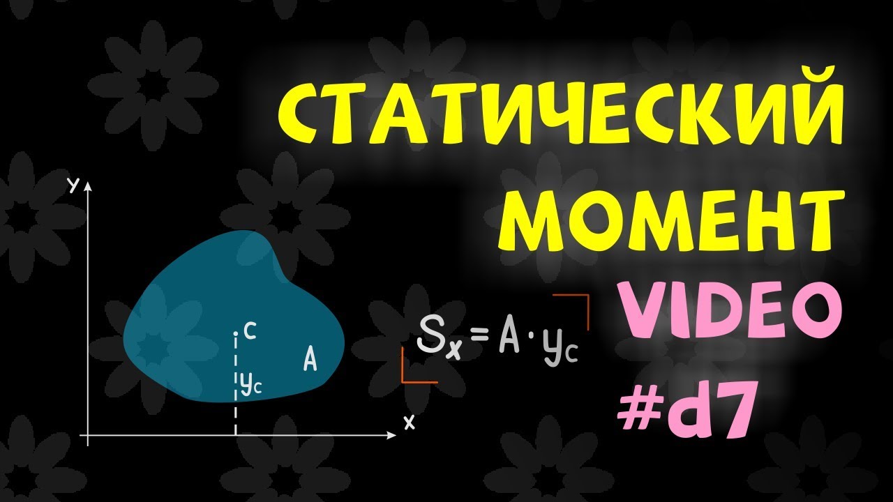 Статический момент площади сечения (фигуры) относительно оси | iSopromat