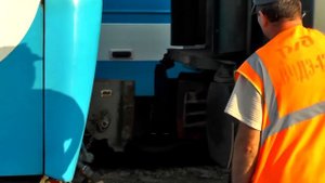 ЭП1м-623 прицепляется к поезду №284 Сочи — Москва