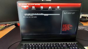 How To BIOS Update MSI Gaming Laptop // GP66-GP76 // GE66-GE76 // GS66+ More / Enable Resizeable Ba