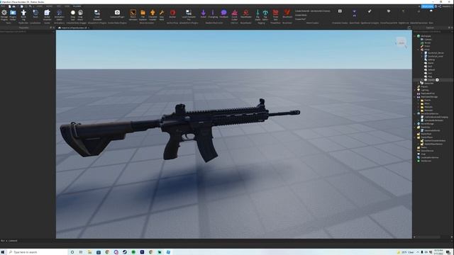 Roblox | FE Gun Kit Tutorial ( Easy ) | 2022 смотреть онлайн