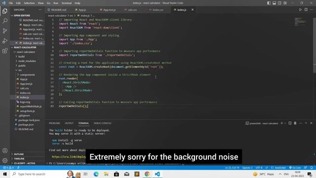 Calculator App using React || coding ninjas || coding ninjas skill test