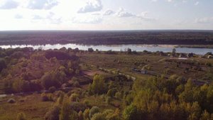 Окрестности Жайска. Вид на реку Ока.