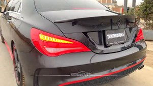 Mercedes Benz CLA 250 /// CLA 200 AMG // Spoiler Lip Carbono