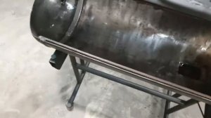 Барбекю из газового баллона ГБО 50 л/ Home made gas cylinder bbq