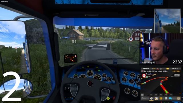 ETS 2 Speedrun: Mit dem Kenworth K200 in den STEINBRUCH nach Kirkenes - LKW Rennen Simulator смотреть онлайн