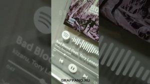 Печать плейлист на оргстекле