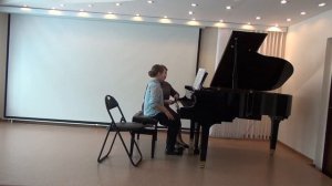 мастер класс Гетьман Н. В.  Й. Гайдн Соната партита До мажор (начало)