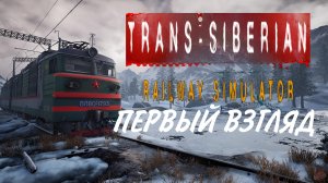 СЛИШКОМ ДУШНЫЙ СИМУЛЯТОР ПОЕЗДА (Trans Siberian Railway Simulator: Prologue)