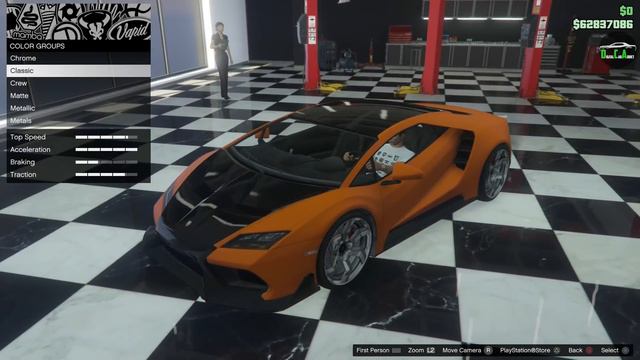 GTA 5 - Past DLC Vehicle Customization - Pegassi Tempesta (Lamborghini Huracan/Lotus Esprit Concept смотреть онлайн