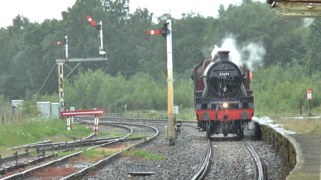 Galatea 45699 out on light test + 66763 13th June 2019 смотреть онлайн