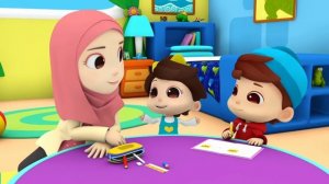 Alif Ba Ta 1 Hour | Islamic Series & Songs For Kids | Omar & Hana English