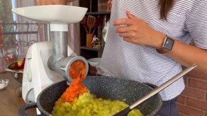 Острая закуска из кабачков | заготовки на зиму