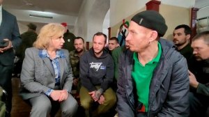 Уполномоченный ознакомилась с условиями содержания пленных украинцев