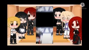 Реакция "Кажется я попала в игры гаремника" / reaction "I fell into a reverse harem game"