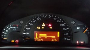 Temperature C180 W203 on the new coolant thermostat