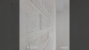Бюджетное решение отделки стен. Декоративная отделка шпаклёвкой под кирпич в Кропоткине