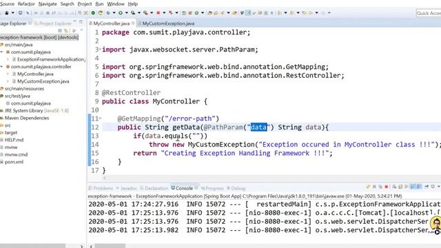 Exception Handling Framework | Real time Projects Exception Handling | Exception Handling In Java