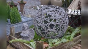 36 ideas for garden crafts and cement sculptures!