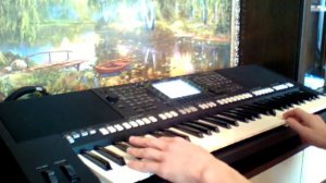 Розовый вечер yamaha psr s750