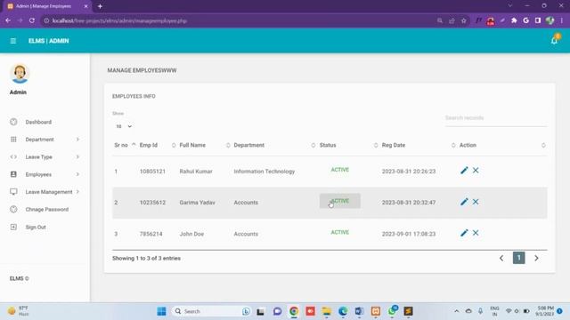 Employee Leave Management System Using PHP and MySQL V2 | PHPGurukul