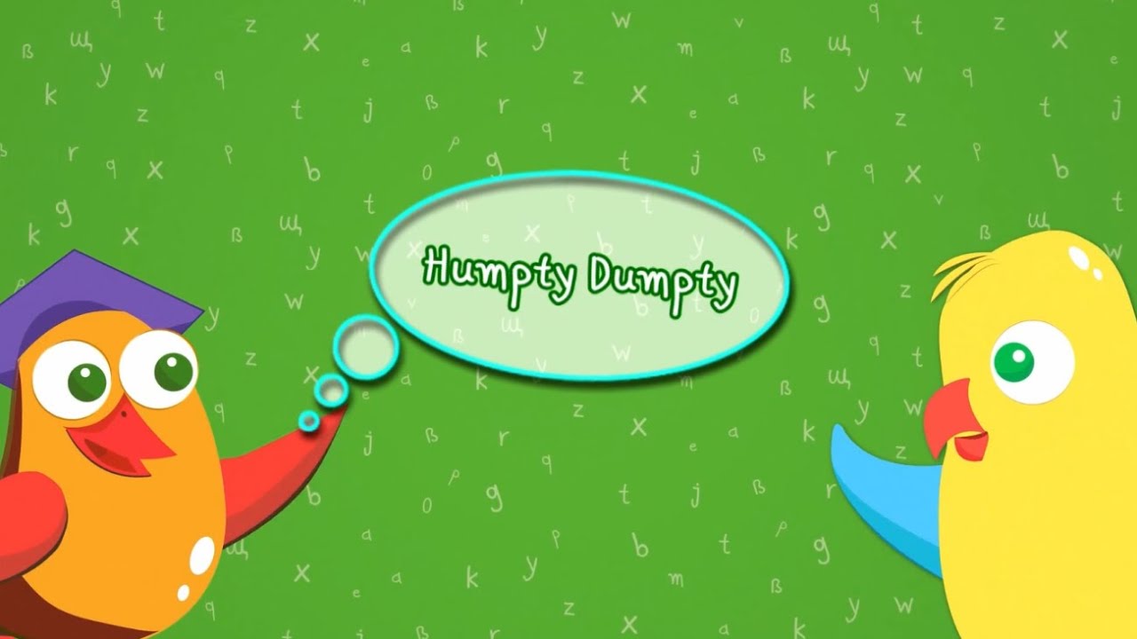 Английские песни для детей · Song 1 Humpty Dumpty