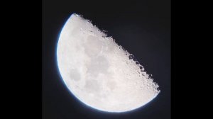 Moon: Skywatcher 127/1500 Maksutov, filmed with Samsung S21